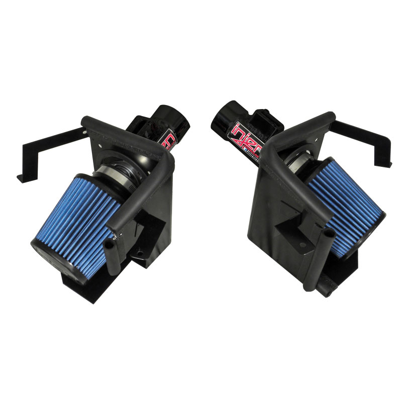 Injen SP1961BLK | Short Ram Intake Infiniti G25 2.5L V6 Dual tuned short-ram Intakes with MR Tech, Air Horns, Heat Shields, Super NanoWeb Dry Filter, Black; 2012-2012