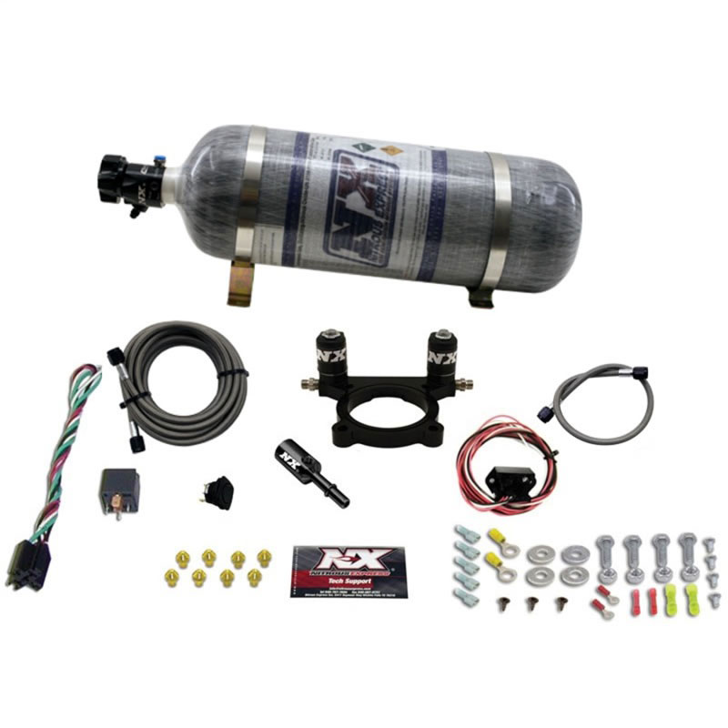 Nitrous Express 20960-12 | 2013+ Subaru BRZ Nitrous Plate Kit (35-100HP) w/Composite Bottle; 2013-2023