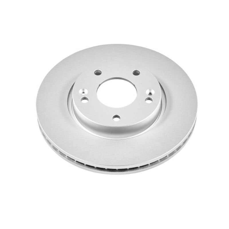 PowerStop jbr1136evc | Power Stop 09-12 Hyundai Elantra Front Evolution Geomet Coated Rotor; 2009-2012