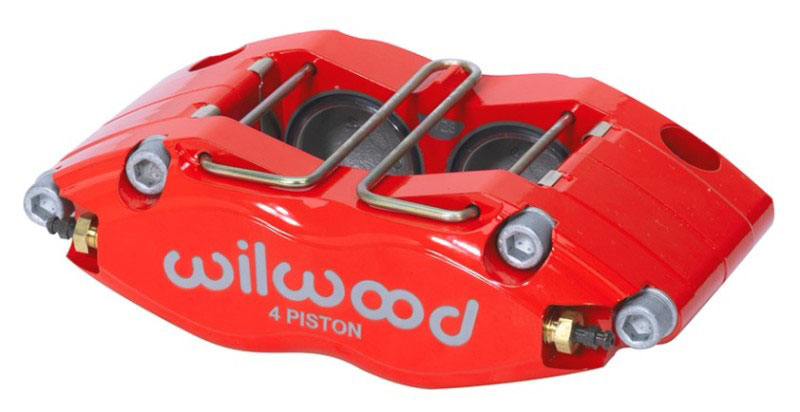 Wilwood 120-14706-rd | Caliper- DPR-DS - Red 1.62in Piston 0.810in Rotor - Dust Seal