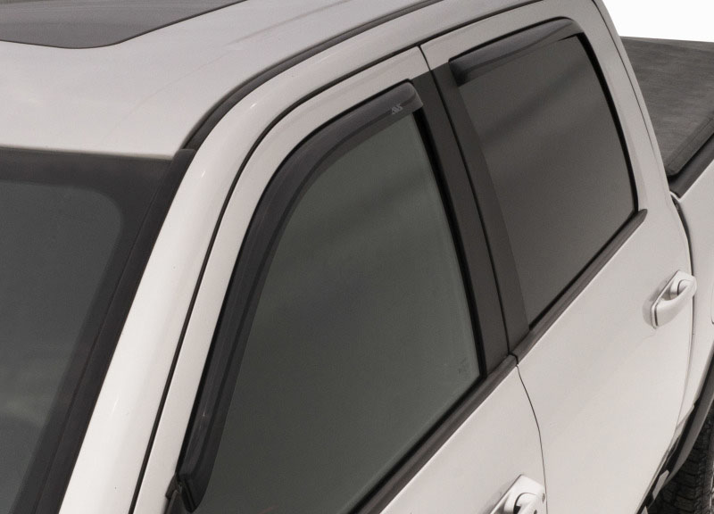 AVS 194702 | 17-22 Mazda CX-5 In-Channel Ventvisor Front & Rear Window Deflectors 4pc - Smoke; 2017-2022