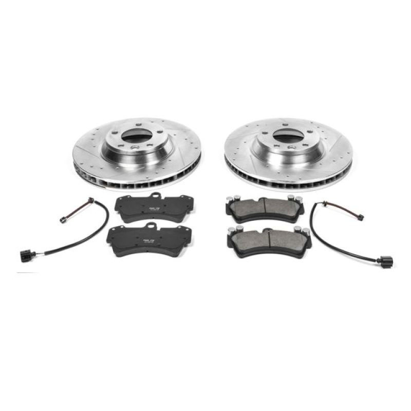 PowerStop k4558 | Power Stop 07-15 Audi Q7 Front Z23 Evolution Sport Brake Kit; 2007-2015