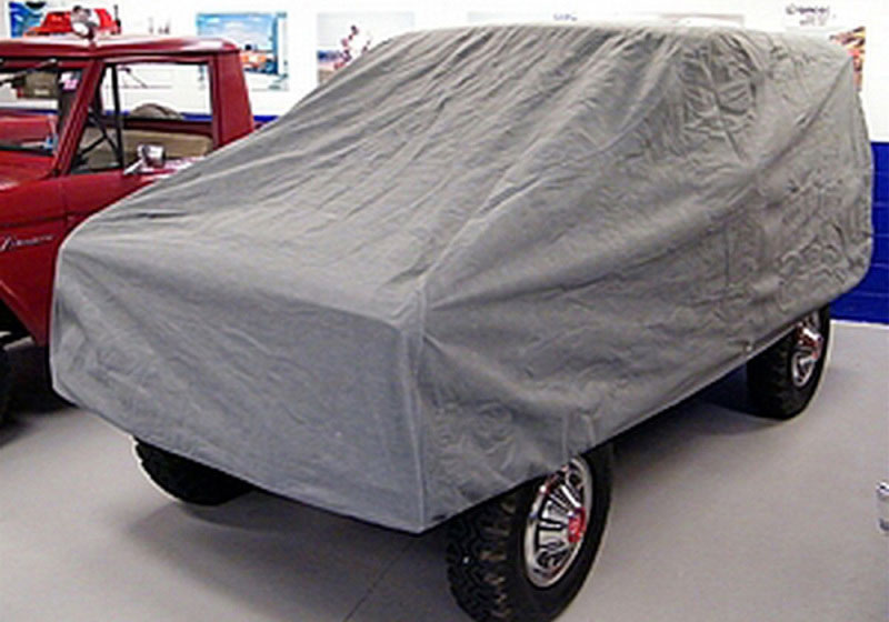 Rampage 1703 | 1966-1977 Ford Bronco Car Cover - Grey; 1966-1977