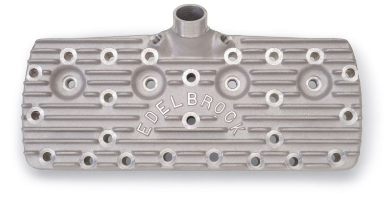 Edelbrock 1126 | Cylinder Heads 1939-48 Model Ford Flatheads w/ Block Letter Logo (Pair)