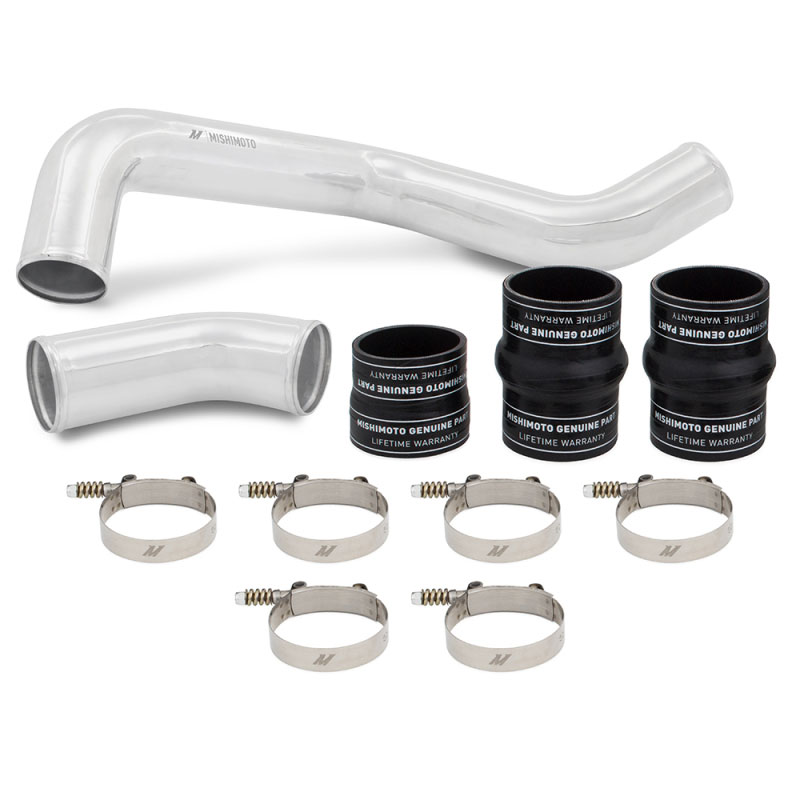 Mishimoto mmicp-dmax-17hp | 17-19 GM 6.6L L5P Hot-Side Pipe and Boot Kit Polished; 2017-2019