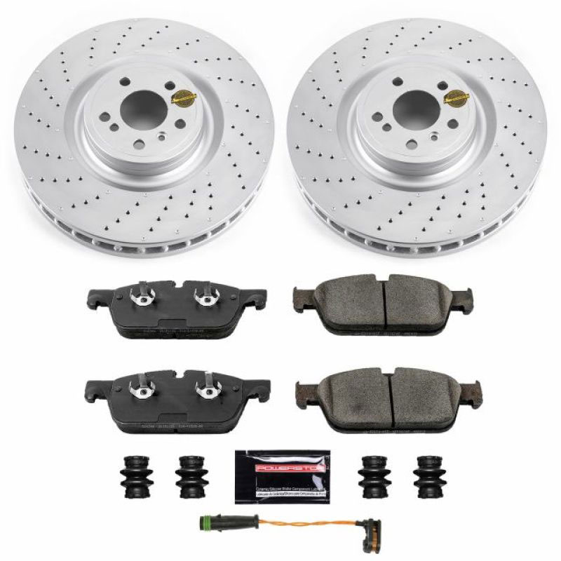 PowerStop crk6901 | Power Stop 13-16 Mercedes-Benz GL550 Front Z23 Evolution Sport Coated Brake Kit; 2013-2016