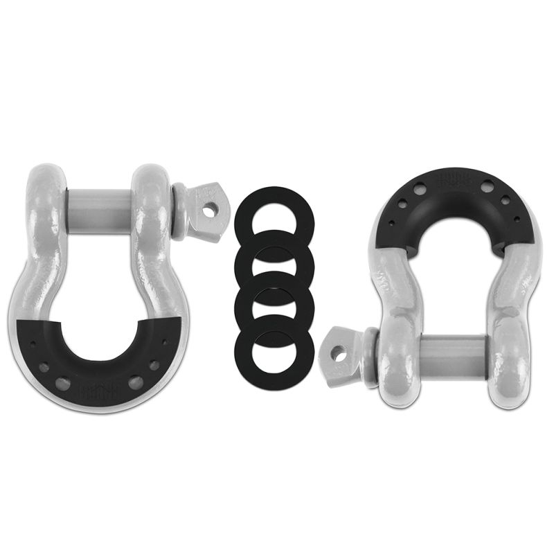 Mishimoto bndrgr | Borne D-Ring Shackle Set Grey