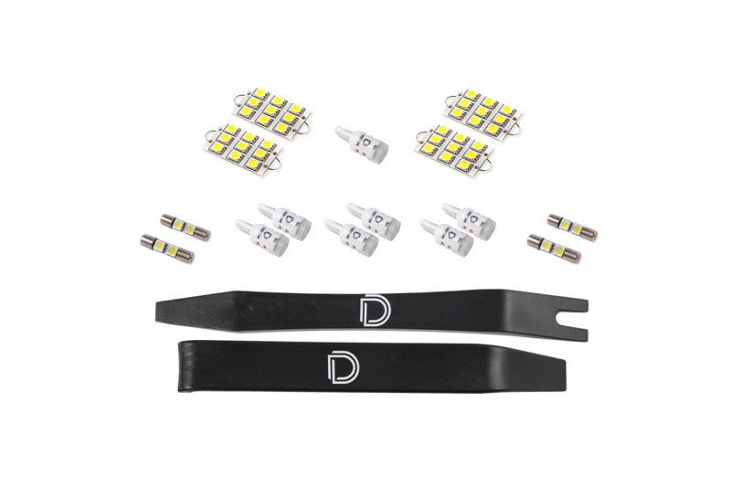 Diode Dynamics dd0496 | 11-23 Dodge Charger Interior LED Kit Cool White Stage 2; 2011-2023