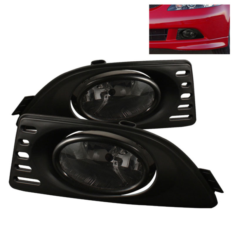 SPYDER 5020673 | Spyder Acura RSX OEM Fog Lights - Smoke - (FL-AR06-SM); 2005-2007