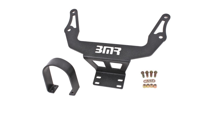 BMR Suspension dsl110h | BMR 08-17 Challenger Front Driveshaft Safety Loop - Black Hammertone; 2008-2017