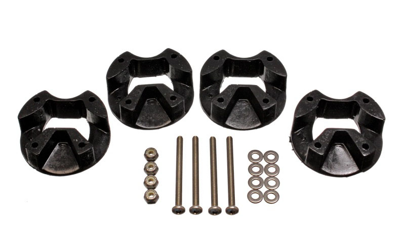 Energy Suspension 5.1109g | 03-05 Dodge SRT4 Black Motor Mount Inserts; 2003-2005