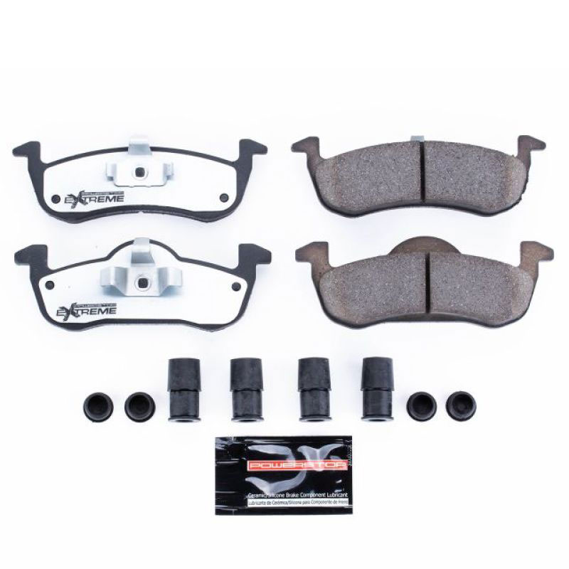 PowerStop z36-1279 | Power Stop 07-17 Ford Expedition Rear Z36 Truck & Tow Brake Pads w/Hardware; 2007-2017