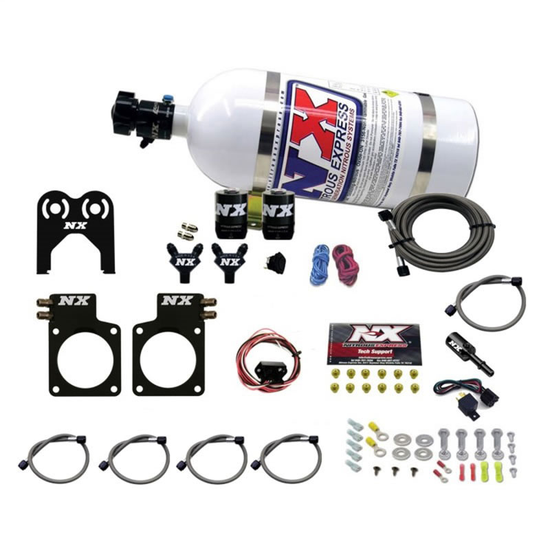 Nitrous Express 20717-10 | Nissan GT-R Nitrous Plate Kit (35-300HP) w/10lb Bottle; 2009-2020