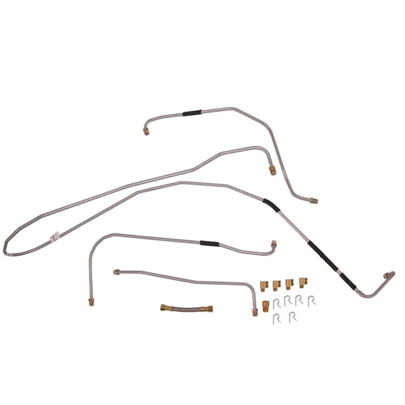 Omix 17732.01 | Fuel Line Set 41-44 Willys MB and Ford GPW; 1941-1944