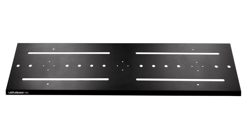 Putco 185706 | 2020 Jeep Gladiator Full Length Venture TEC Rack Mounting Plate - 11in x 17in x 50in; 2020-2022