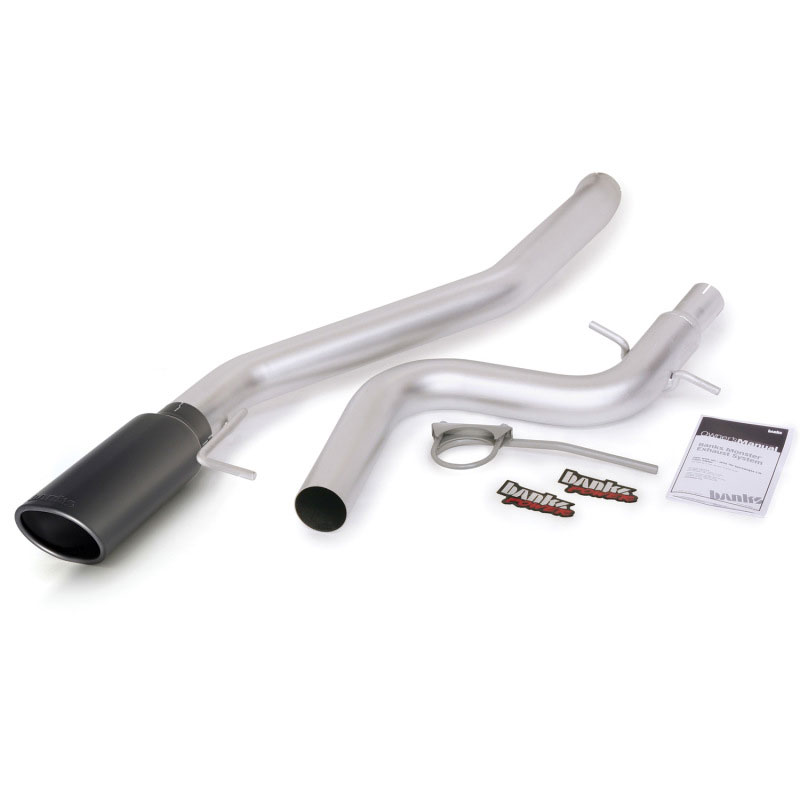 Banks Power 46181-b | 11-13 VW Jetta Sedan/Wagon 2.0L TDI Monster Exhaust Sys - SS Single Exhaust w/ Black Tip; 2011-2013