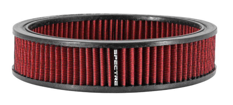 Spectre hpr2606 | Round Air Filter 9in. x 2in. - Red