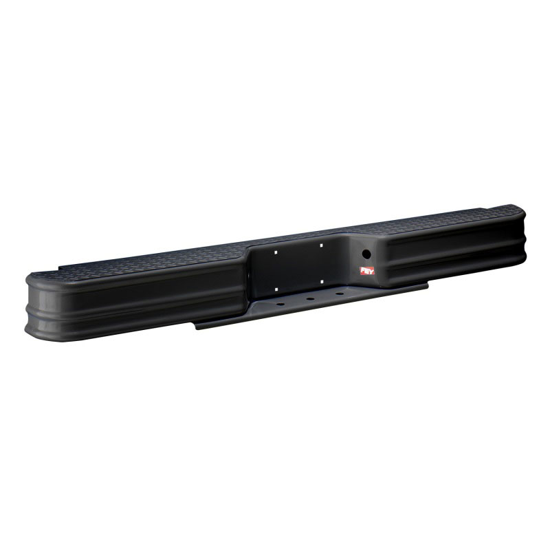 Westin 20000 | /Fey 67-96 F-Series Style Side / 97-98 F-250/350 HD Diamondstep Universal Bumper - Black; 1967-1996