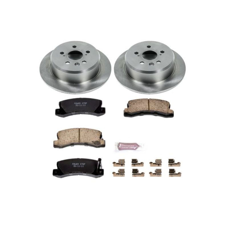 PowerStop koe3147 | Power Stop 95-99 Toyota Celica Rear Autospecialty Brake Kit; 1995-1999