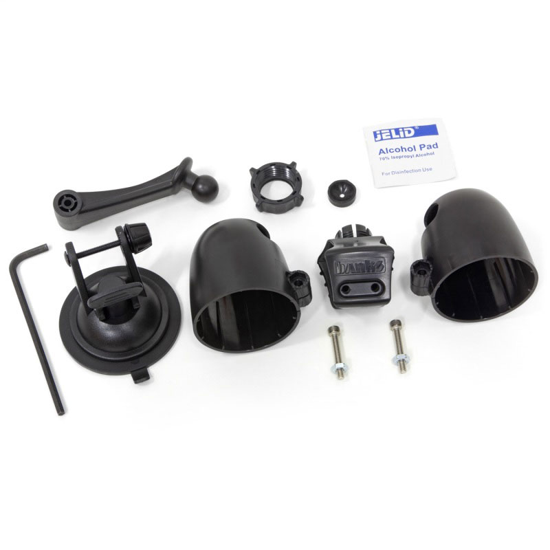 Banks Power 63344 | Dual Gauge Pod Suction Mount For iDash 1.8 And 52mm Gauges