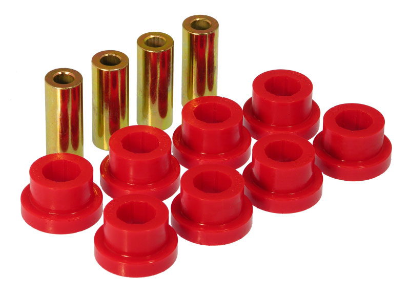 Prothane 8-302 | 88-95 Honda Civic/CRX Rear Lower Control Arm Bushings - Red; 1988-1995