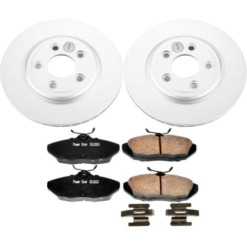 PowerStop crk1360 | Power Stop 02-05 Ford Thunderbird Rear Z17 Evolution Geomet Coated Brake Kit; 2002-2005