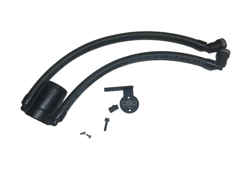 J&L 3036P-B | JLT 3.0 Oil Separator Ford Expedition Passenger Side Black Anodized Finish; 2015-2019