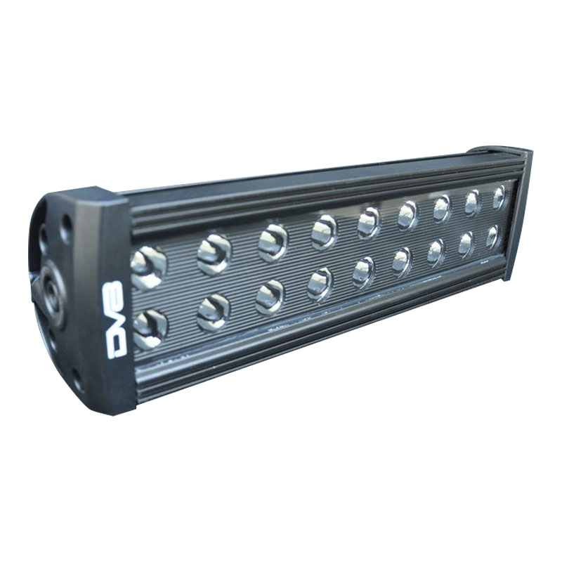 DV8 Offroad br12e72w3w | BRS Pro Series 12in Light Bar 72W Flood/Spot 3W LED - Black