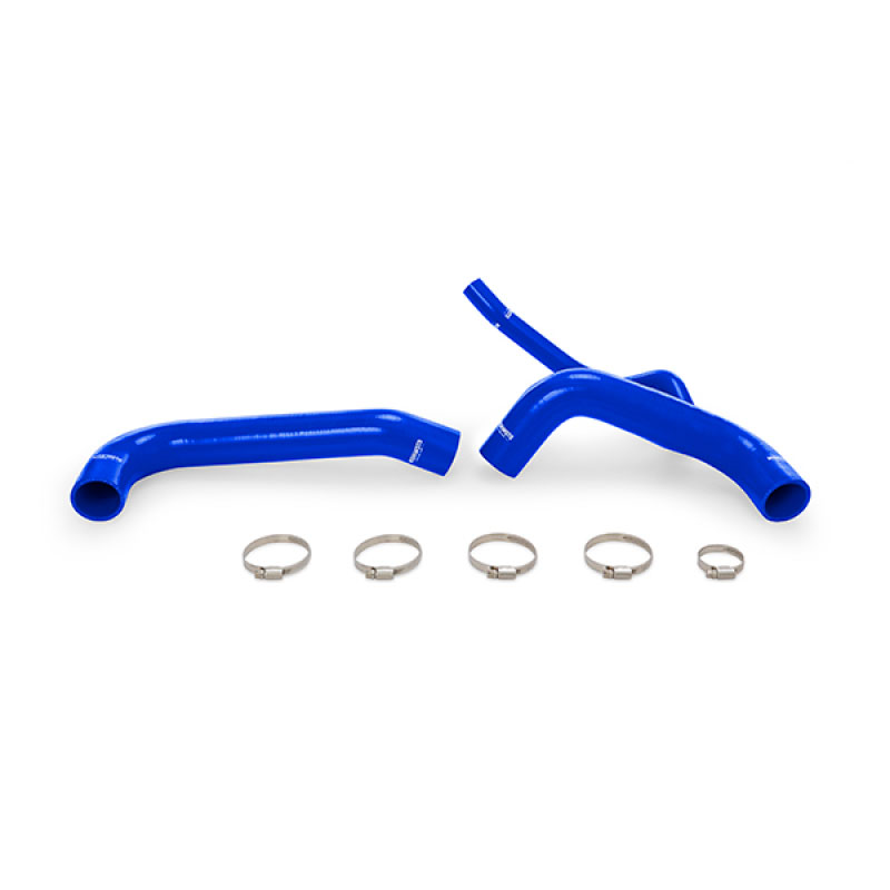 Mishimoto mmhose-mop62-15bl | 2015+ Dodge Challenger / Charger SRT Hellcat Silicone Radiator Hose Kit - Blue; 2015-2020