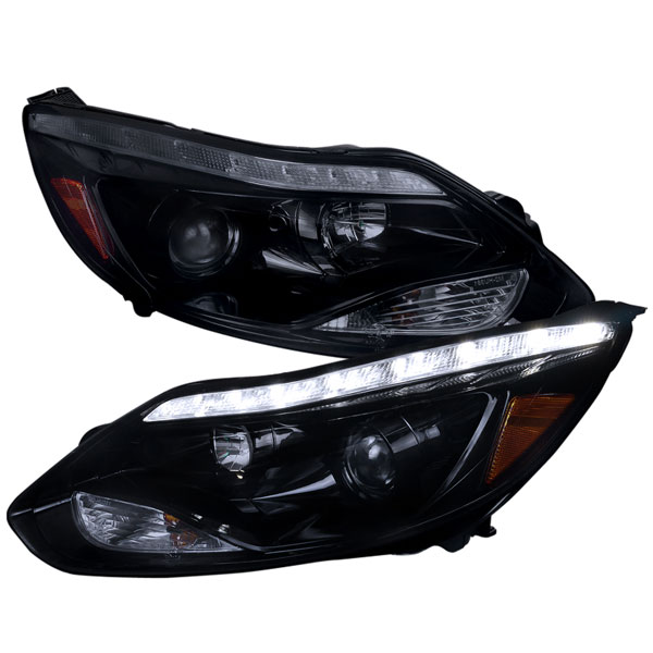 55w Headlight Black