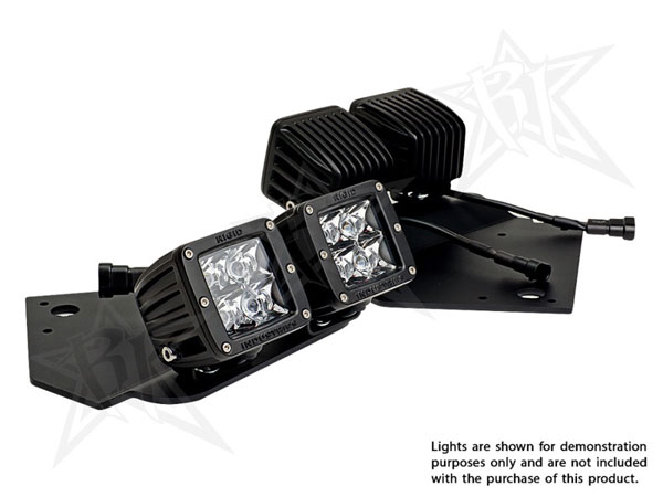 Rigid Industries Ford Raptor - Fog Light Brackets - Mounts 4