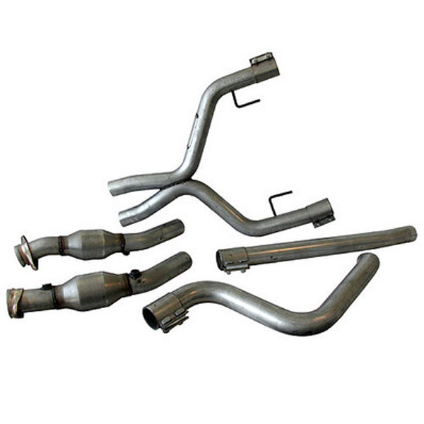 bolt on dual exhaust system