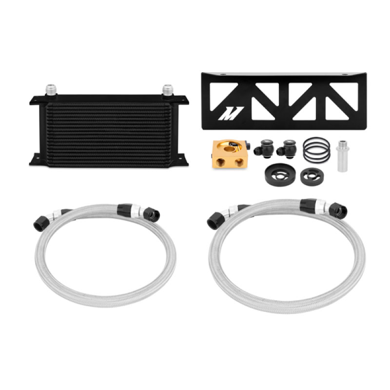 Mishimoto mmoc-brz-13tbk | 13+ Subaru BRZ/Scion FR-S Thermostatic Oil Cooler Kit - Black; 2013-2020