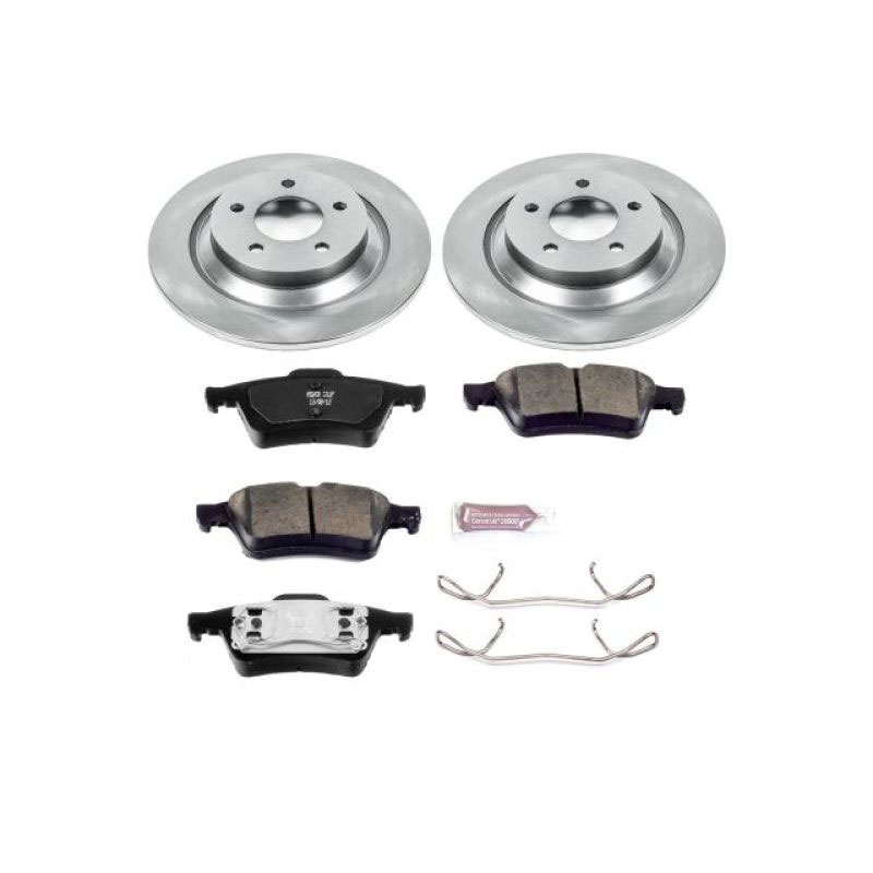 PowerStop koe5310 | Power Stop 06-07 Mazda 5 Rear Autospecialty Brake Kit; 2006-2007