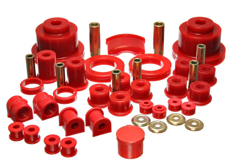 Energy Suspension 3.18134R | GTO Hyper-Flex Complete Master Bushing Set - Red; 2004-2005