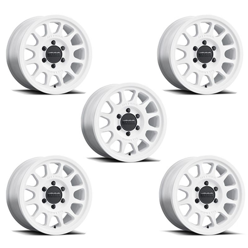 Ford Racing m1007km1785w | 21-23 Bronco (Excl Bronco Raptor) 17x8.5 Method Oxford White Wheel Kit; 2021-2023