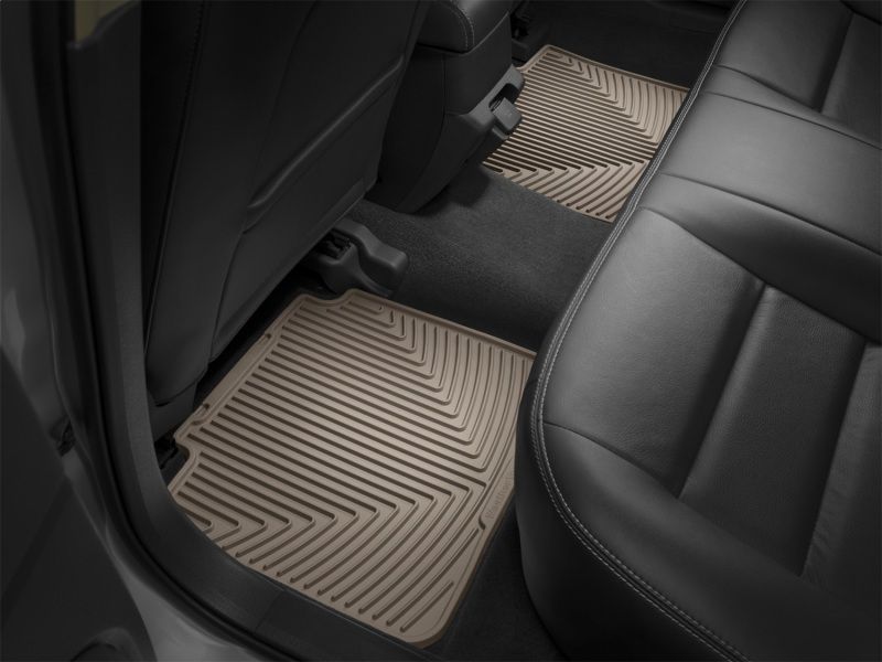 WeatherTech w569tn | 2021+ Cadillac Escalade Rear Rubber Mats - Tan; 2021-2023