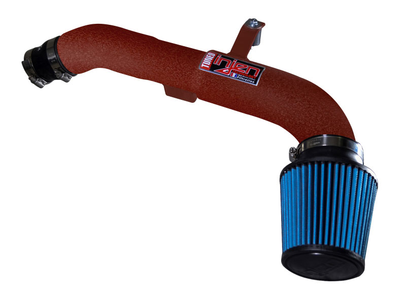 Injen SP1903WR | Short Ram Intake Nissan Juke 1.6L Turbo - Tuned Air Intake System with MR Technology and Air Fusion, SuperNano Web Dry Filter, Wrinkle Red; 2016-2017