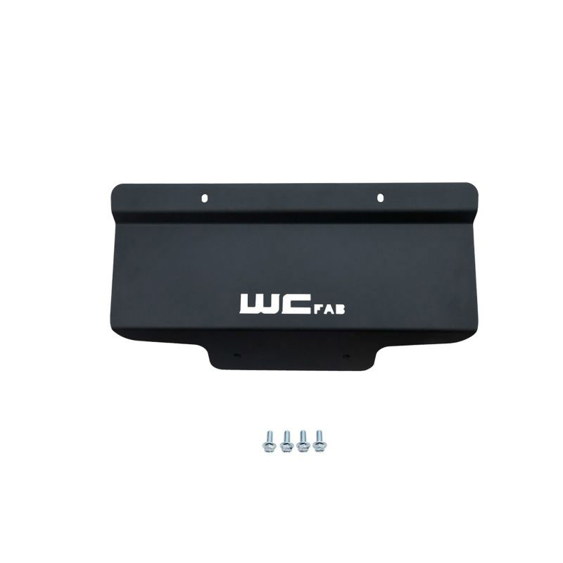 Wehrli wcf100459-ftb | 20+ GM 2500/3500 HD Lower Splash Shield Kit - Fine Texture Black; 2020-2022