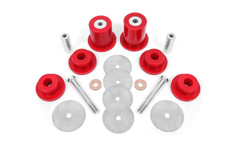 BMR Suspension dmb111 | BMR 2015-18 Challenger Differential Lockout Bushing Kit - Red; 2015-2018