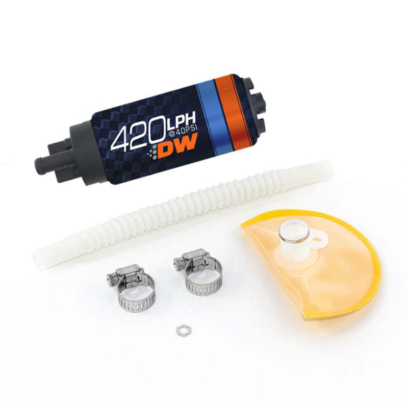 DeatschWerks 94211019 | Deatschwerks DW420 Series 420lph In-Tank Fuel Pump w/ Install Kit For Mazda RX-8 04-08; 2004-2008