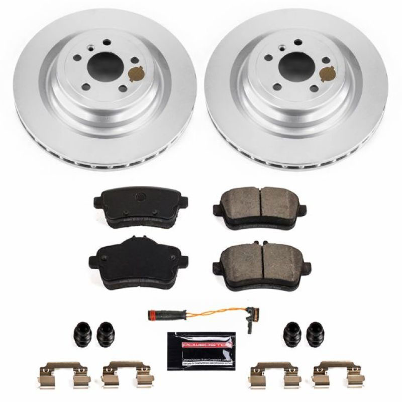 PowerStop crk7448 | Power Stop 17-18 Mercedes-Benz GLS450 Rear Z23 Evolution Sport Coated Brake Kit; 2017-2018