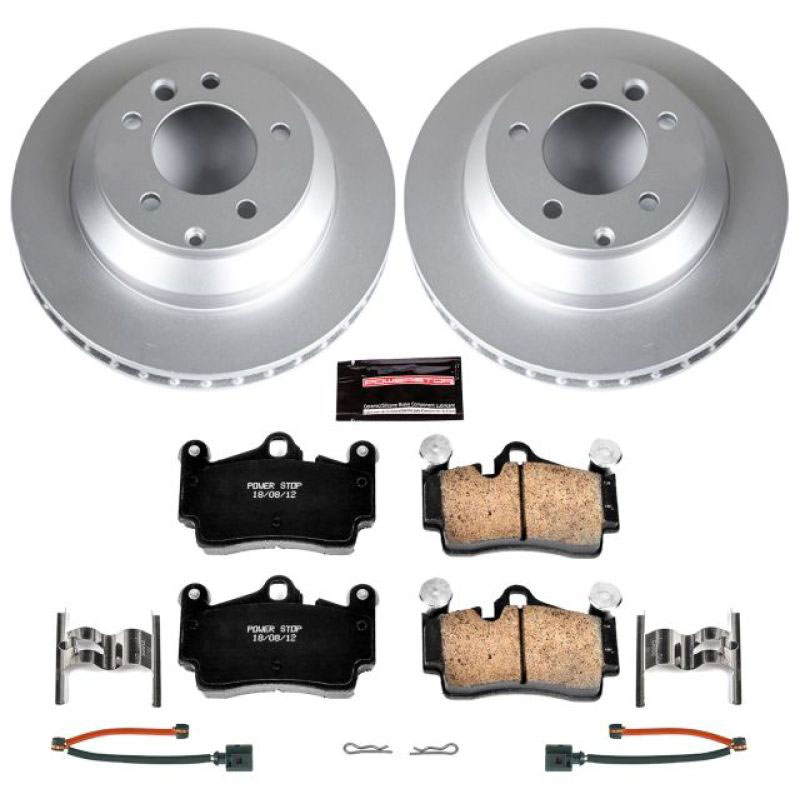 PowerStop crk5312 | Power Stop 07-15 Audi Q7 Rear Z23 Evolution Sport Coated Brake Kit; 2007-2015