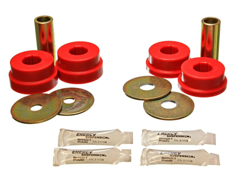 Energy Suspension 8.3125r | 05-07 Scion tC Red Rear Trailing Arm Bushing Set; 2005-2007