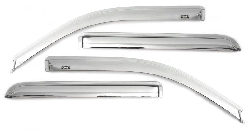 AVS 684634 | 18-22 Chevrolet Equinox Ventvisor Window Deflectors 4pc - Chrome; 2018-2022