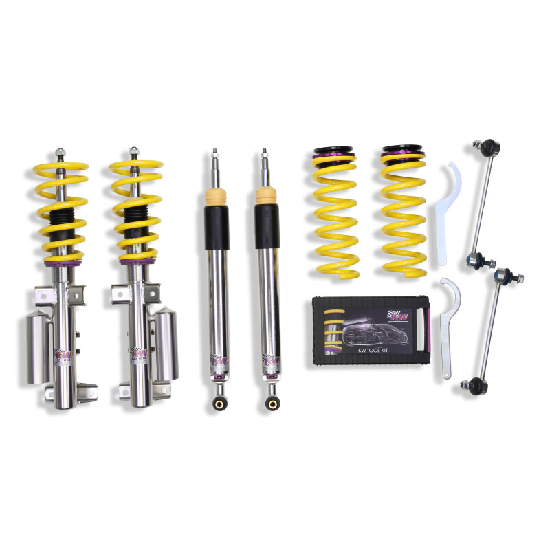 KW 35225033 | KW Suspension KW Coilover Variant 3 Inox Mercedes-Benz C-Class; 2008-2015