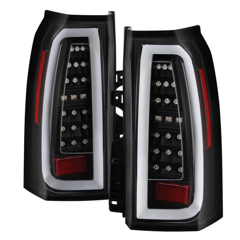 SPYDER 5085702 | Spyder 15-17 GMC Yukon LED Tail Lights - Black (ALT-YD-GY15-LED-BK); 2015-2017