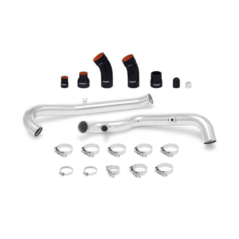 Mishimoto mmicp-fist-14p | 2014+ Ford Fiesta ST Intercooler Pipe Kit - Polished; 2014-2020