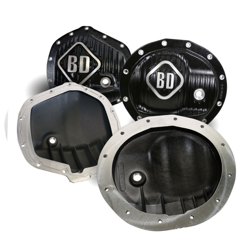 BD Diesel 1061829 | Differential Cover Pack Front & Rear - 14-18 Ram 2500/3500 w/o Rear Coil Springs; 2014-2014