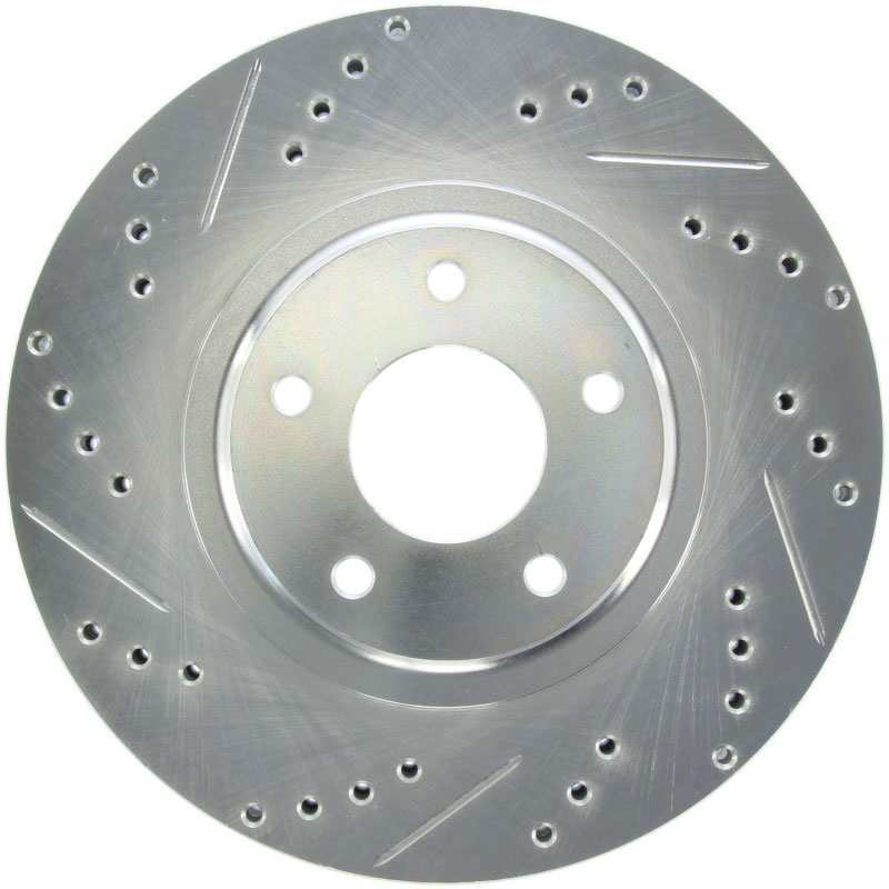 Stoptech 227.42080R | StopTech Infiniti EX37 Select Sport Drilled/Slotted Rotor, Front Right; 2013-2013